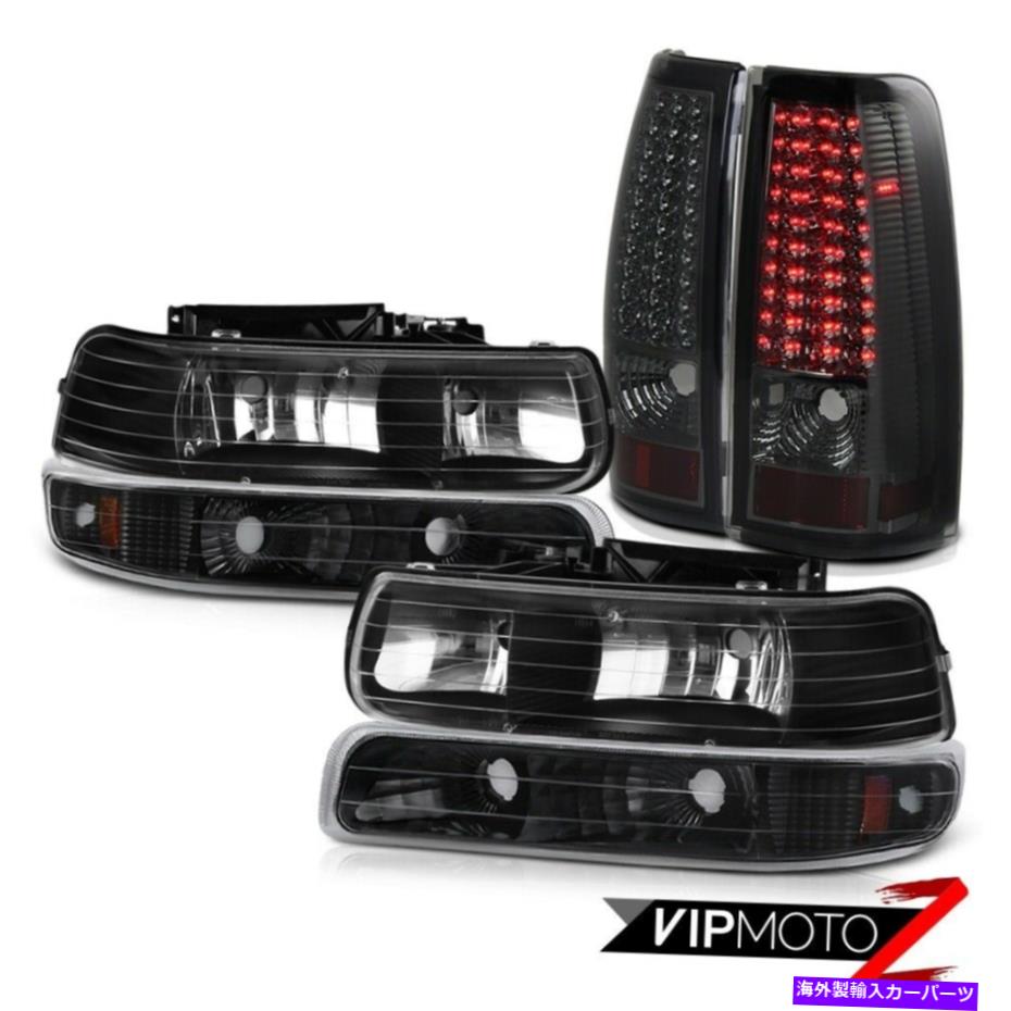 USヘッドライト GMT800 99-02 Silverado 1500/2500 OEスタイルのヘッドライトバンパーライトテールランプ GMT800 99-02 Silverado 1500/2500 OE Style Headlight Bumper Light Tail Lamps NEW【並行輸入品】
