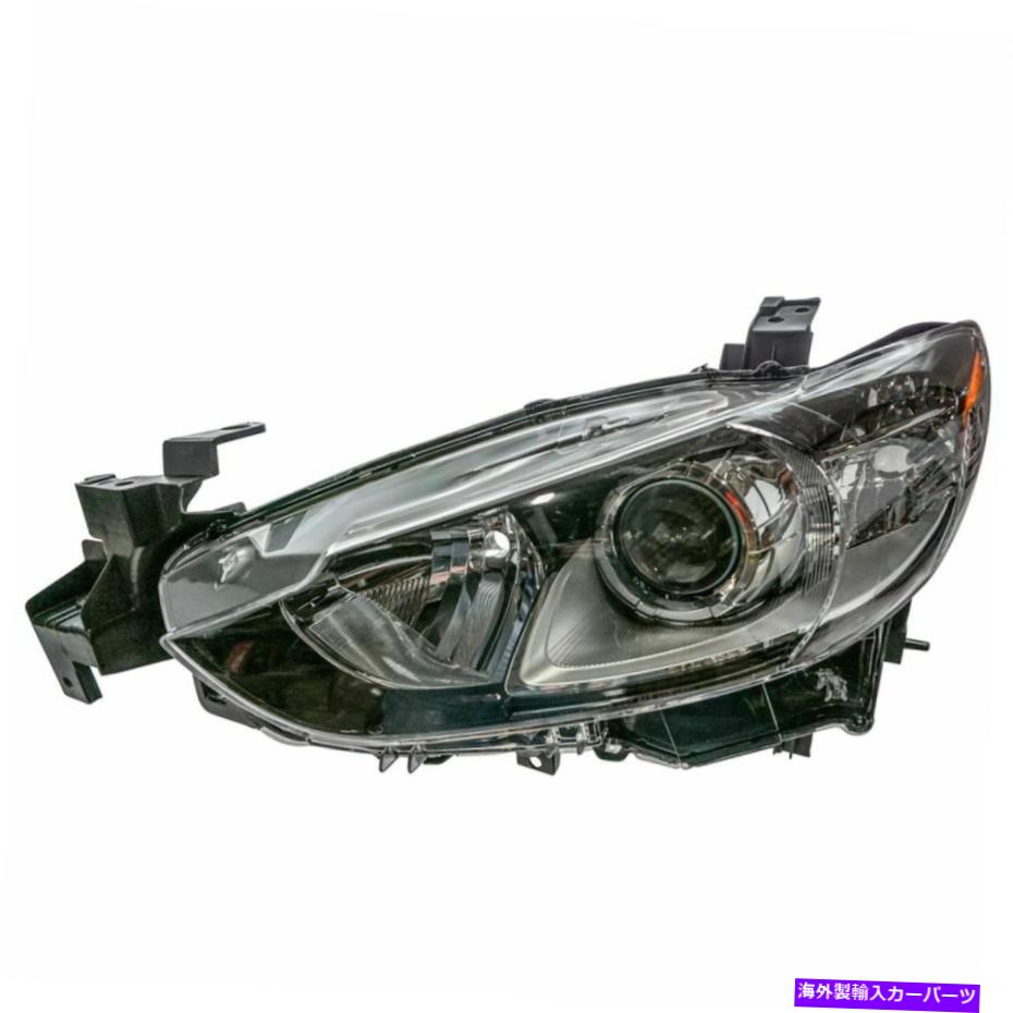 USヘッドライト ヘッドライトヘッドランプハロゲンドライバ側左LH LFはマツダ6 Headlight Headlamp Halogen Driver Side Left LH LF for Mazda 6 New【並行輸入品】