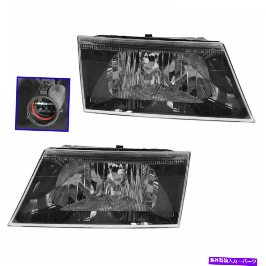 USヘッドライト Mercury Marauder 2003 2004用ヘッドライトヘッドランプペア Headlight Headlamp Pair for Mercury Marauder 2003 2004【並行輸入品】