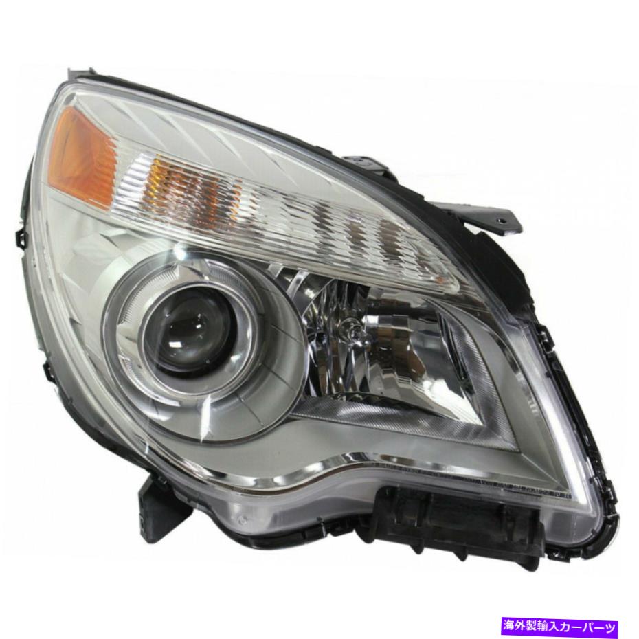 USヘッドライト 2010-2015 Chevy Equinoxのヘッドライト旅客サイドカーパ Fits 2010-2015 Chevy Equinox Headlight Passenger Side CAPA【並行輸入品】