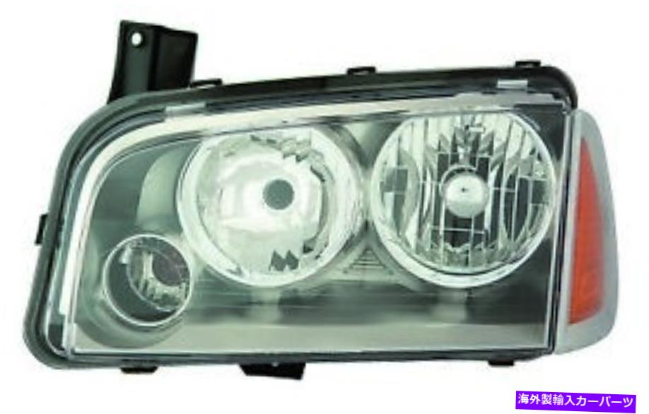 USヘッドライト Dodge Charger Headlightドライバと助手席側4を設定する For 11/8/2006/2010 Dodge Charger Headlight Driver and Passenger Side 4 Set【並行輸入品】