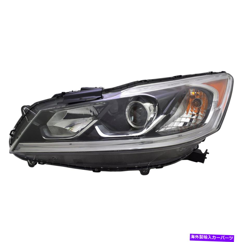 USヘッドライト TYC NSFホンダアコードセダンLX 2016-2017のための左サイドハロゲンヘッドライト TYC NSF Left Side Halogen Headlight For Honda Accord Sedan LX 2016-2017 Models【並行輸入品】