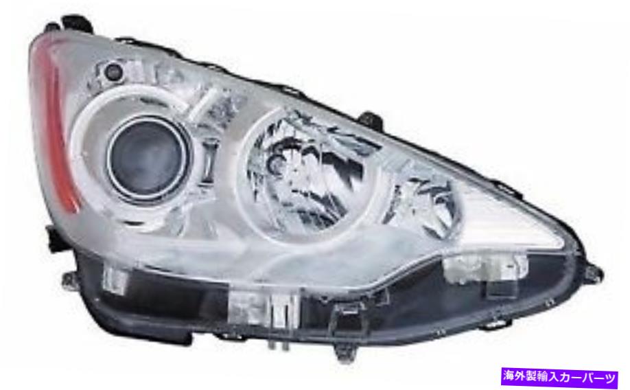 【楽天市場】USヘッドライト 2012年 2014年の旅客サイドトヨタプリウスCフロントヘッドライトアセンブリ for 2012