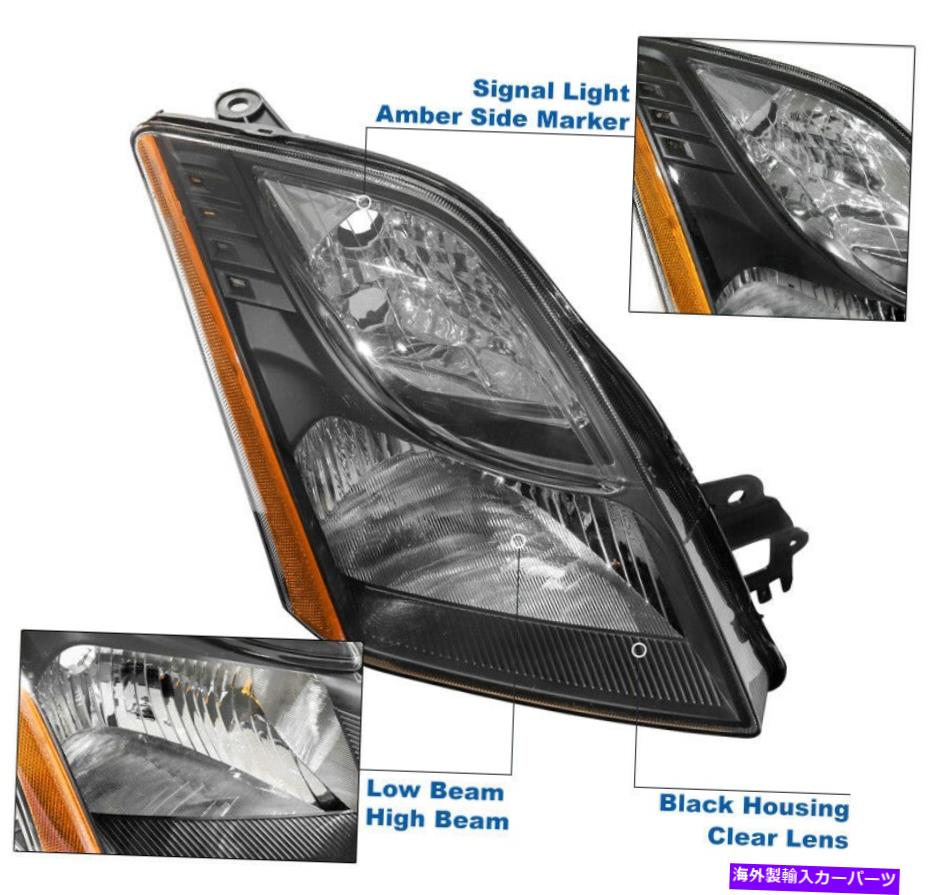 USヘッドライト 2011年2011年2011年Sentra Black HeadlightsヘッドランプW / Bumper Blue LED DRLランプ For 2010 2011 2012 Sentra Black Headlights Headlamps w/Bumper Blue LED DRL Lamp【並行輸入品】