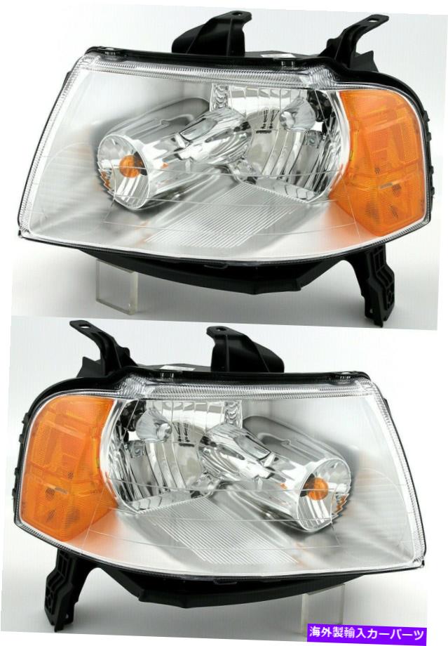 USヘッドライト 2005年2007年のフォードFreestarヘッドライトヘッドランプペアセット交換 For 2005 2006 2007 Ford Freestar Headlight Headlamp Pair Set Replacement【並行輸入品】 45,947円