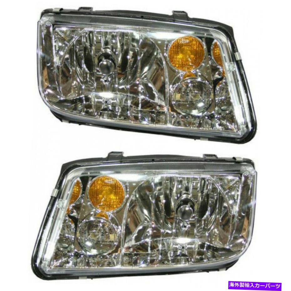 USヘッドライト Volkswagen Jetta Headlight 1999-2002 LHおよびRHペア/セットハロゲンVW2502125 For Volkswagen Jetta Headlight 1999-2002 LH and RH Pair/Set Halogen VW2502125【並行輸入品】