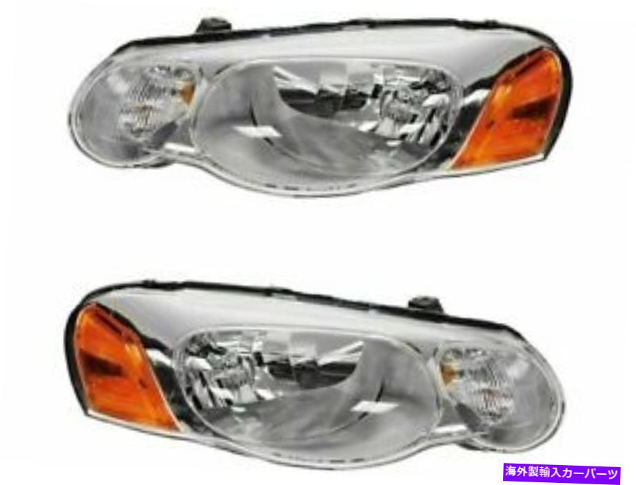 USヘッドライト 2004-2006 Chrysler Sebring 2005 G948GQのヘッドライトアセンブリ Headlight Assembly Set For 2004-2006 Chrysler Sebring 2005 G948GQ【並行輸入品】