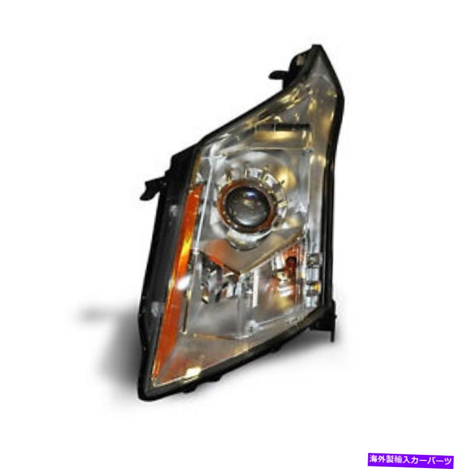 USヘッドライト ヘッドライトクロームハロゲンプロジェクター左ドライバーサイドフィット2010-2016 Cadillac SRX Headlight Chrome Halogen Projector Left Driver Side Fits 2010-2016 Cadillac SRX【並行輸入品】