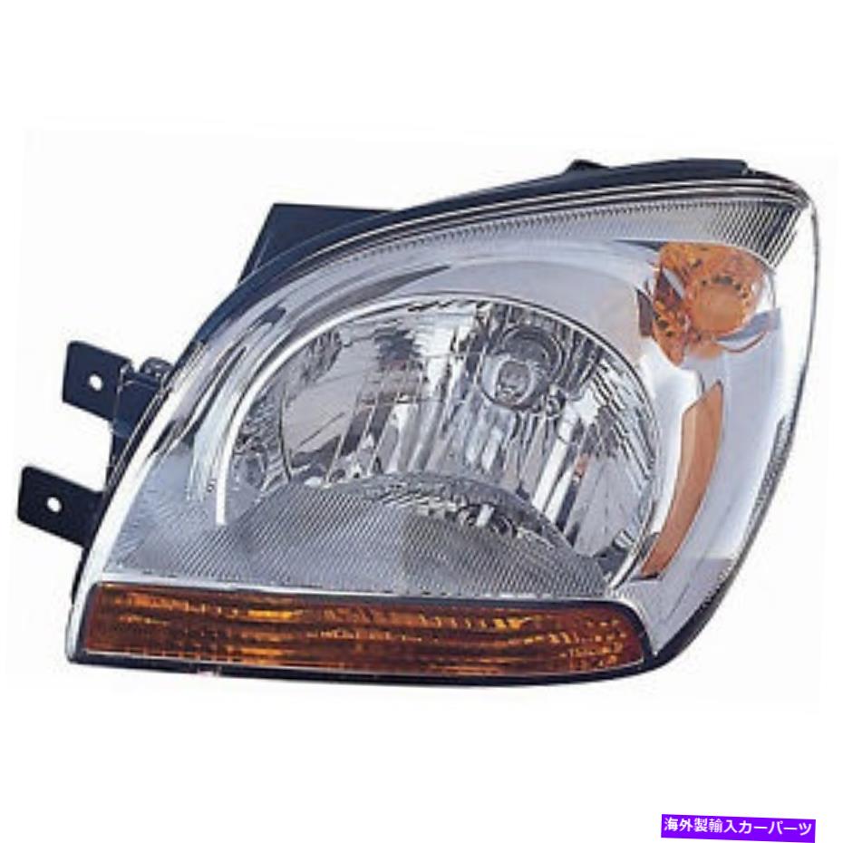 USヘッドライト 05-08 KIA Sportage(運転側)KI2502115Cのための交換用ヘッドライトアセンブリ Replacement Headlight Assembly for 05-08 Kia Sportage (Driver Side) KI2502115C【並行輸入品】