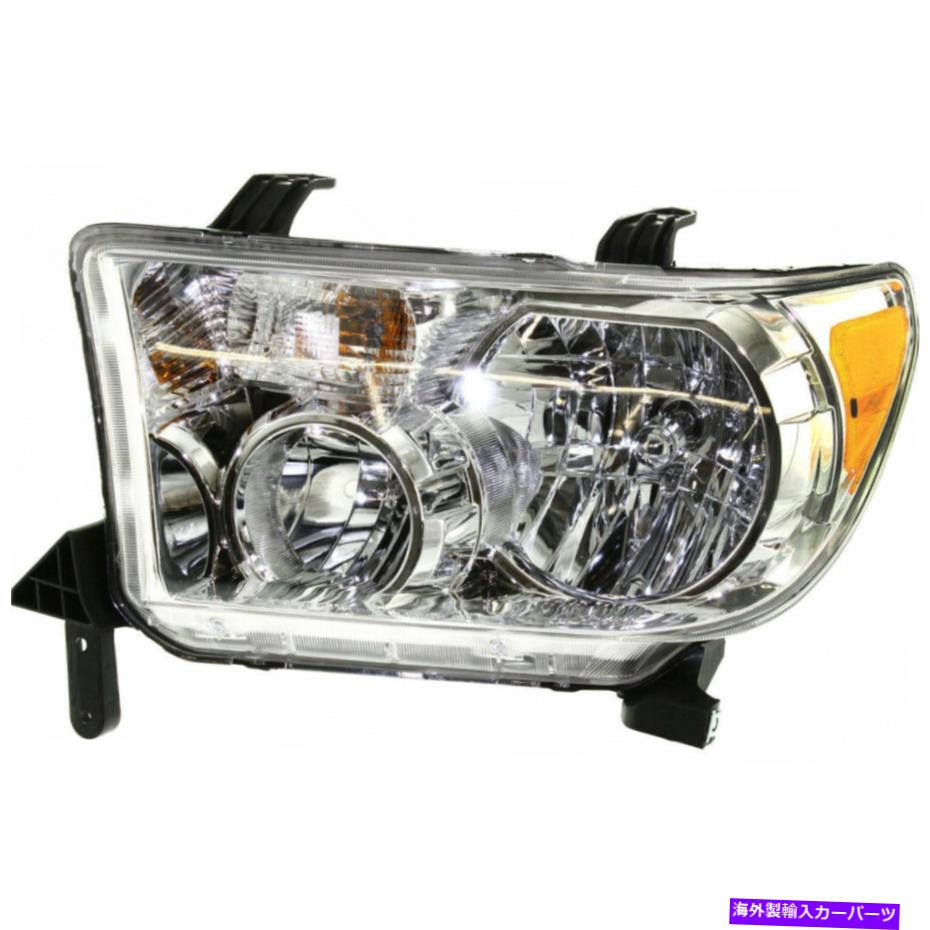 【楽天市場】USヘッドライト Toyota Sequoiaヘッドライトアセンブリ20082017ドライバサイドCAPA TO2502171