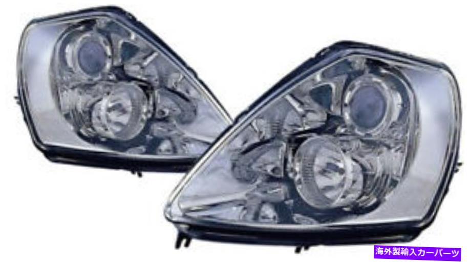 USヘッドライト 2000-2005三菱エクリプスヘッドライトペアセット For 2000-2005 Mitsubishi Eclipse Headlight Pair Set【並行輸入品】