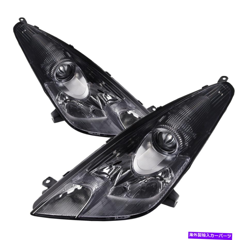 USヘッドライト ヘッドライトヘッドランプペアハロゲンタイプ00-05トヨタセリカ Headlights Headlamps Pair Halogen Type Fits 00-05 Toyota Celica【並行輸入品】
