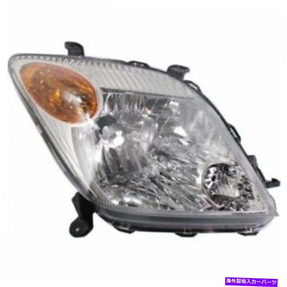USヘッドライト Scion XA 06、助手席側ヘッドライト、クリアレンズ For Scion xA 06, Passenger Side Headlight, Clear Lens【並行輸入品】