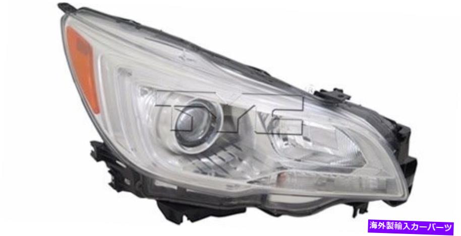 USヘッドライト Subaru Legacy 2015-2017のTYC NSF右側のヘッドライトアセンブリ2.5iモデル TYC NSF Right Side Headlight Assembly for Subaru Legacy 2015-2017 2.5i Models【並行輸入品】