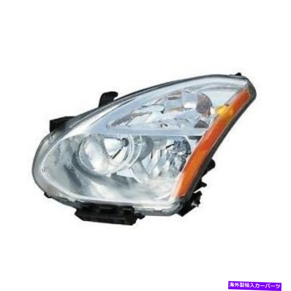 USヘッドライト 2009-2010日産不正運動側のヘッドライトW /電球 Headlight For 2009-2010 Nissan Rogue Driver Side w/ bulb【並行輸入品】