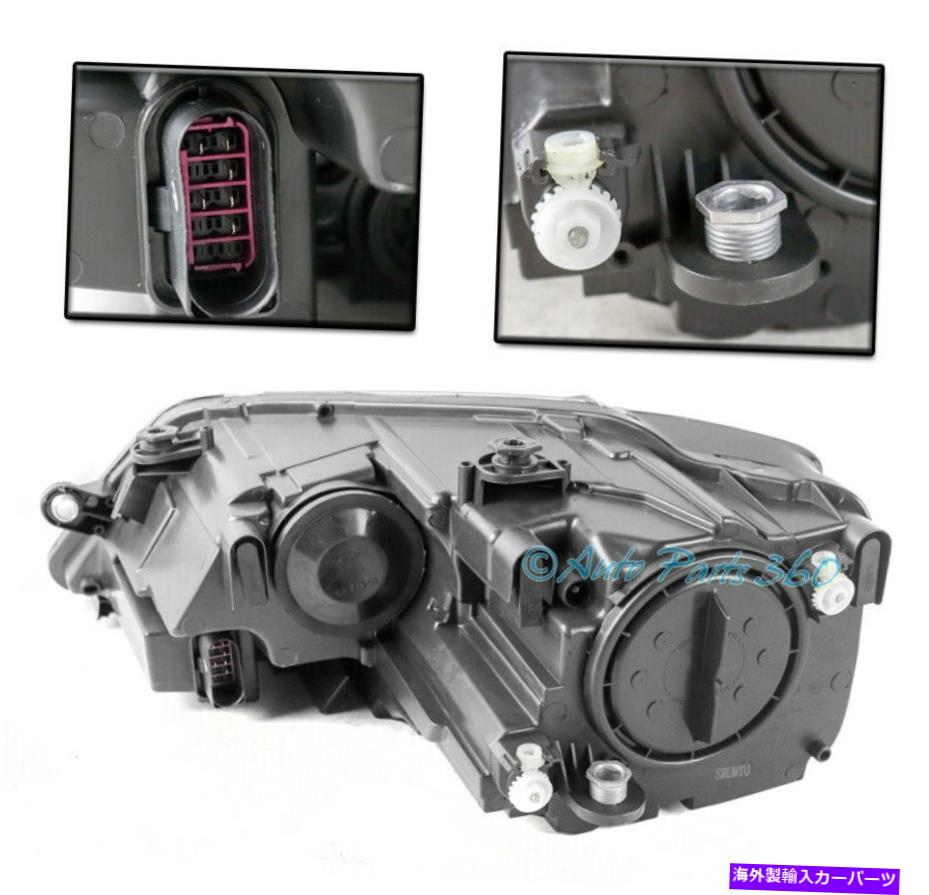 USヘッドライト 11-18 VW Jetta Sedanブラック交換用ヘッドライトランプW / Bumper Blue LED DRL FOR 11-18 VW JETTA SEDAN BLACK REPLACEMENT HEADLIGHT LAMP W/BUMPER BLUE LED DRL【並行輸入品】 46,814円