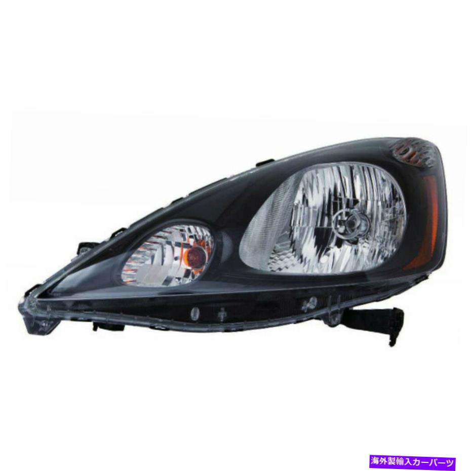 USヘッドライト ホンダフィットヘッドライトアセンブリ2012-2014運転側W /スポーツパッケージHO2502146 For Honda Fit Headlight Assembly 2012-2014 Driver Side w/Sport Package HO2502146【並行輸入品】