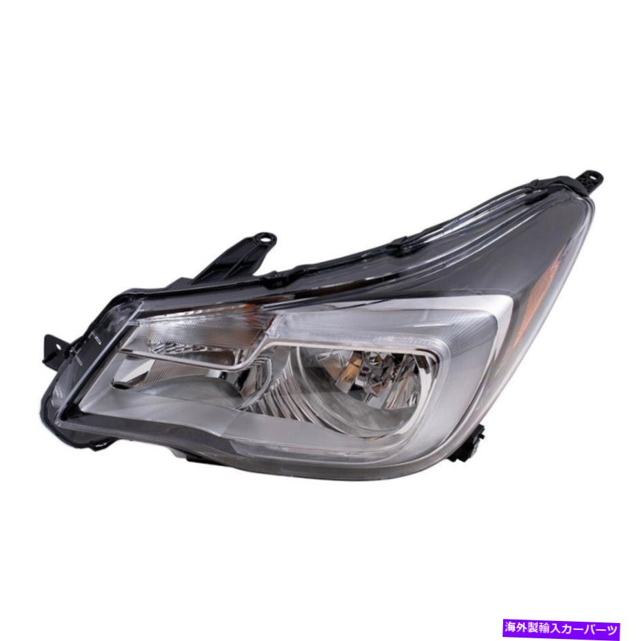 USヘッドライト 17-18 Subaru Foresterドライバ側のハロゲン併用ヘッドライトアセンブリ Halogen Combination Headlight Assembly for 17-18 Subaru Forester Driver Side【並行輸入品】
