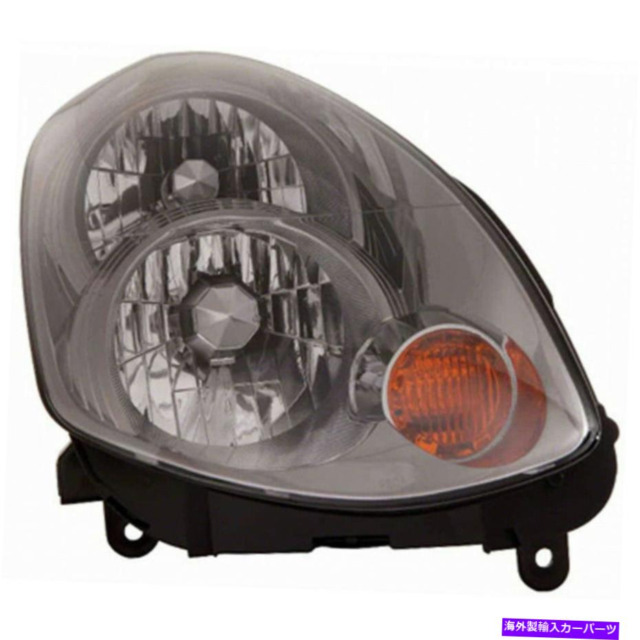 USヘッドライト Infiniti G35 Headlight 2005 2006 Passenger Side Sedan IN2503122 For Infiniti G35 Headlight 2005 2006 Passenger Side Sedan IN2503122【並行輸入品】