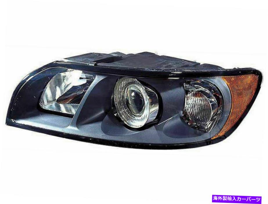 USヘッドライト Volvo S40 / V50 2004 2005 2006 2007 Headlight Halogen左ドライバー FIT FOR VOLVO S40 / V50 2004 2005 2006 2007 HEADLIGHT HALOGEN LEFT DRIVER【並行輸入品】