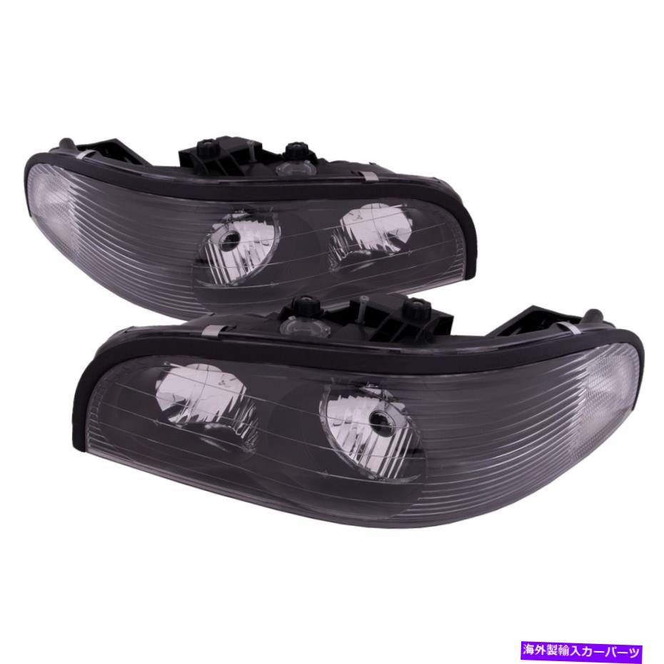 USヘッドライト ヘッドライトセットペアブラックハウジングフィッツ1997-2005 Buick Park Ave Headlights Set Pair Black Housing Fits 1997-2005 Buick Park Ave【並行輸入品】 45,947円