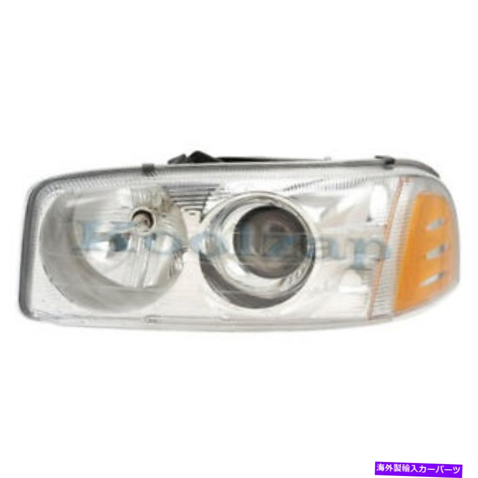 USヘッドライト Tyc Yukon XLシエラデナリヘッドライトヘッドランプフロントヘッドライト左ドライバーサイド TYC Yukon XL Sierra Denali Headlight Headlamp Front Head Light Left Driver Side【並行輸入品】