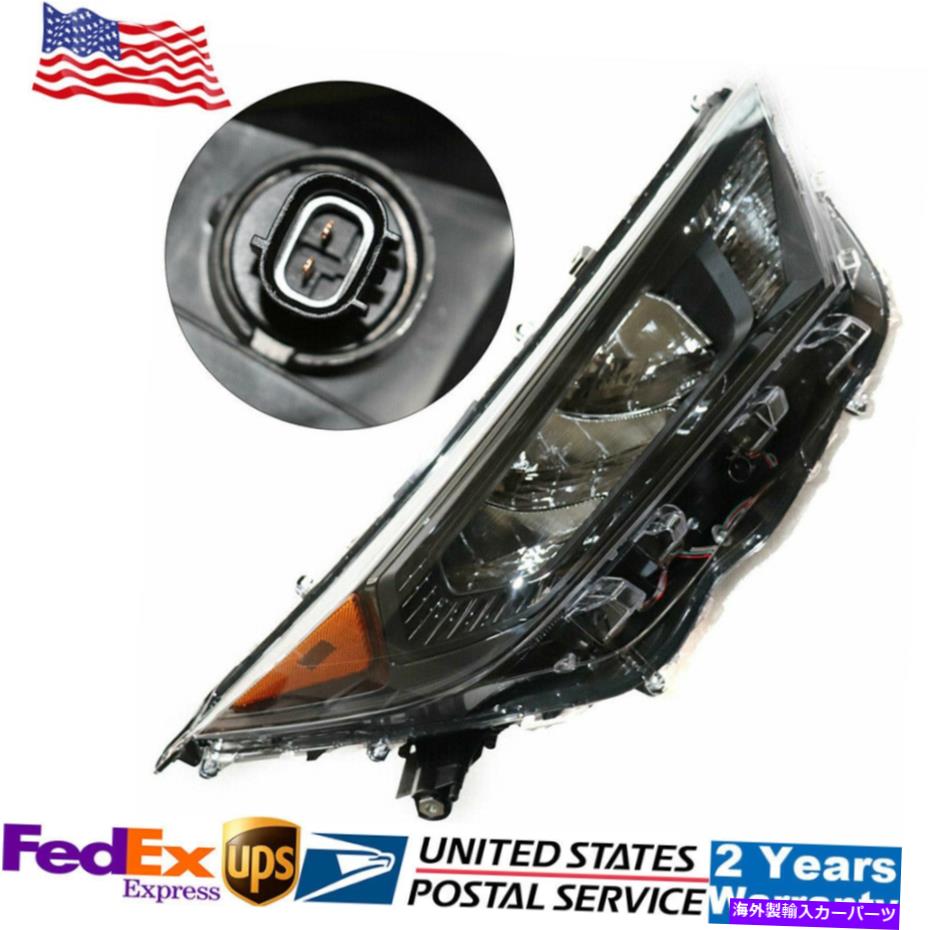 USヘッドライト 2019年2020年トヨタRAV4 2.5L右助手席側LEDヘッドランプヘッドライト（RH） For 2019 2020 Toyota Rav4 2.5L Right Passenger Side LED Headlamp Headlight (RH)【並行輸入品】