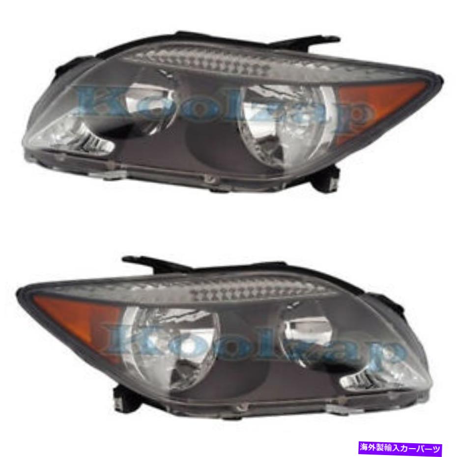 USヘッドライト 05-07 SCION TCヘッドライトヘッドランプフロントヘッドライトランプ左右サイドセットペア 05-07 Scion tC Headlight Headlamp Front Head Light Lamp Left Right Side Set PAIR【並行輸入品】