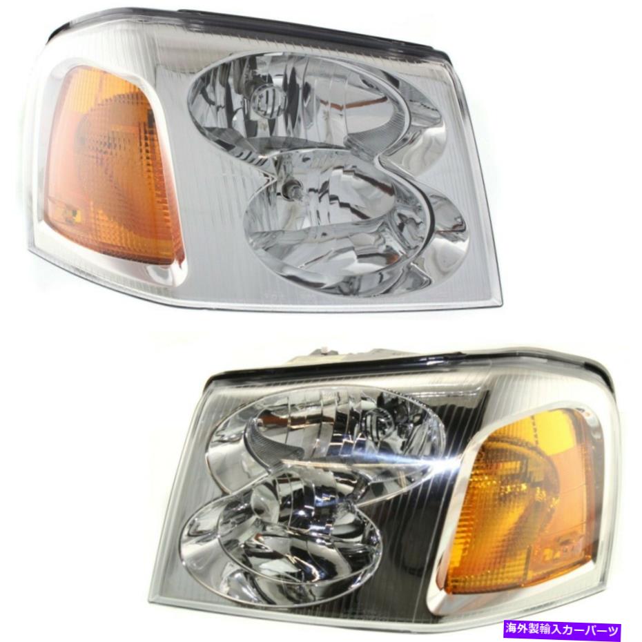 USヘッドライト ヘッドライトランプ左右のLH＆RH GM2503220、GM2502220 15866071,15866070 Headlight Lamp Left-and-Right LH & RH GM2503220, GM2502220 15866071, 15866070【並行輸入品】