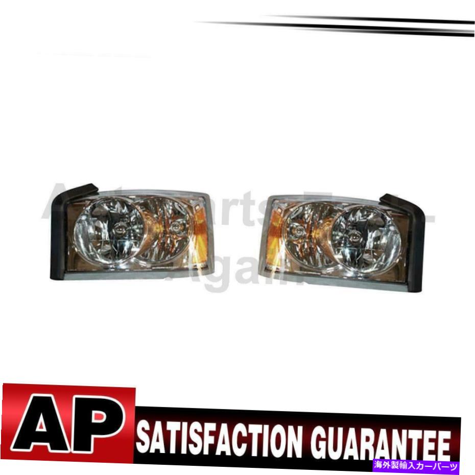 USヘッドライト TYCヘッドライトアセンブリDodge Dakota 2005-2005の右側の右セット TYC Headlight Assembly Left Right Set Of 2 For Dodge Dakota 2005-2005【並行輸入品】