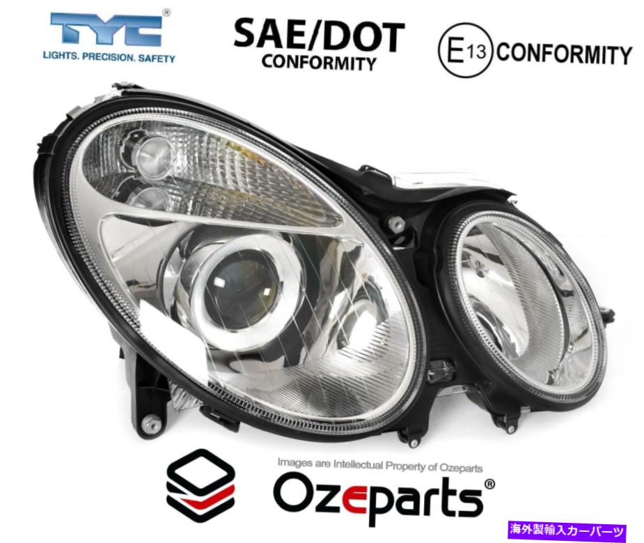 【楽天市場】USヘッドライト RH右手の頭ライトメルセデスベンツEクラスW211 Ser1 20022006 RH Right Hand