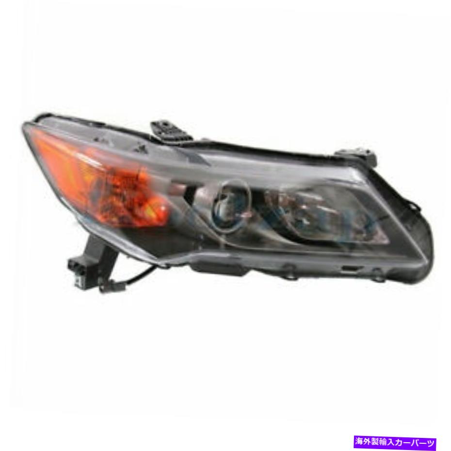 USヘッドライト 13-15 ILXセダンフロントヘッドライトヘッドランプハロゲンヘッドライトランプ右側 For 13-15 ILX Sedan Front Headlight Headlamp Halogen Head Light Lamp Right Side【並行輸入品】