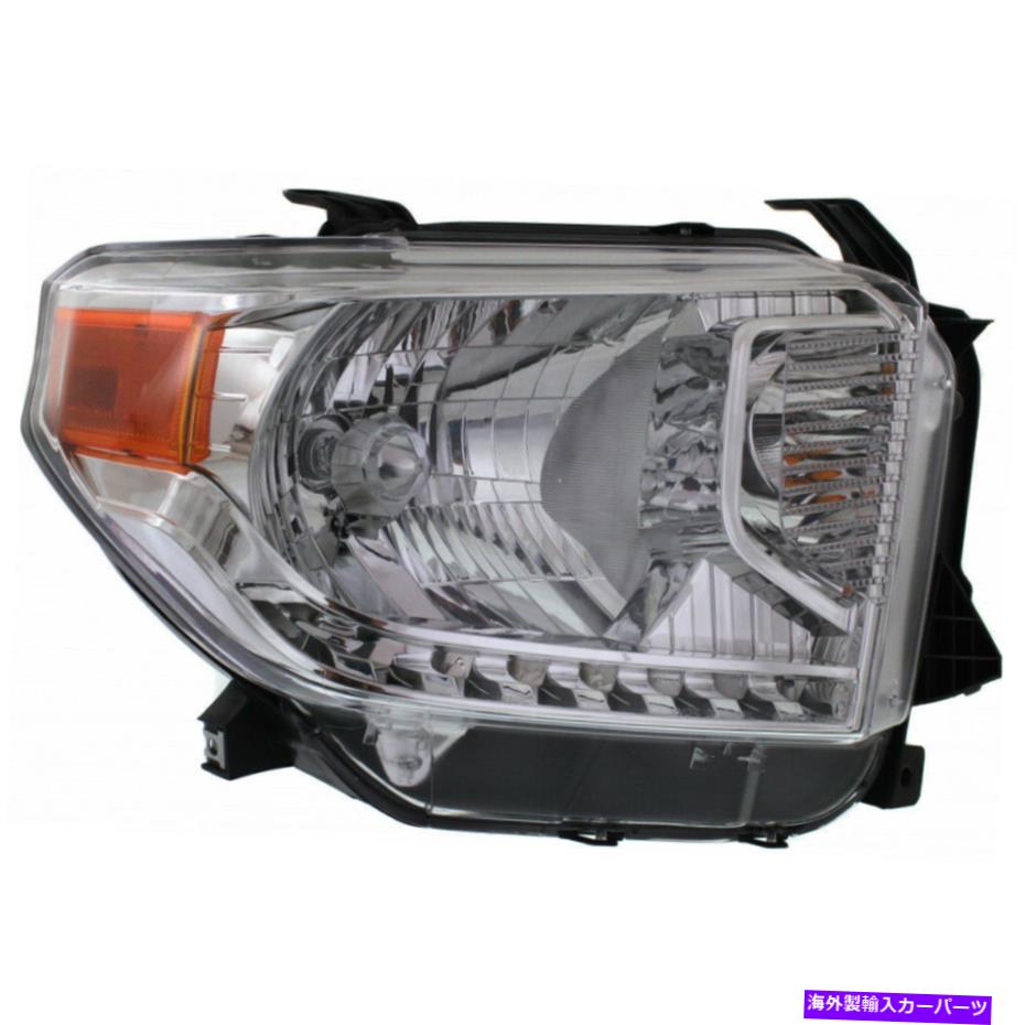 USヘッドライト トヨタツンドラヘッドライト2014-2017客室ハロゲンから2503219 For Toyota Tundra Headlight 2014-2017 Passenger Side Halogen TO2503219【並行輸入品】