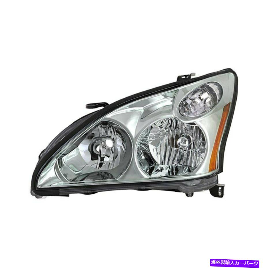 USヘッドライト LEXUS RX350 07-09 HD-JH-LRX04 - Lドライバサイドクロームファクトリースタイルヘッドライト For Lexus RX350 07-09 HD-JH-LRX04--L Driver Side Chrome Factory Style Headlight【並行輸入品】