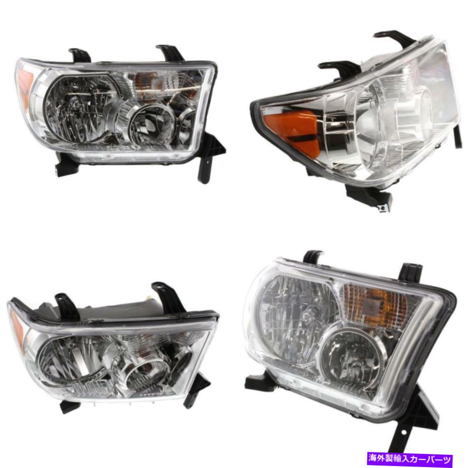 USヘッドライト TO2503171C HEADLIGHT 08-16トヨタセコイアカーパ旅客サイド TO2503171C Headlight for 08-16 Toyota Sequoia CAPA Passenger Side【並行輸入品】