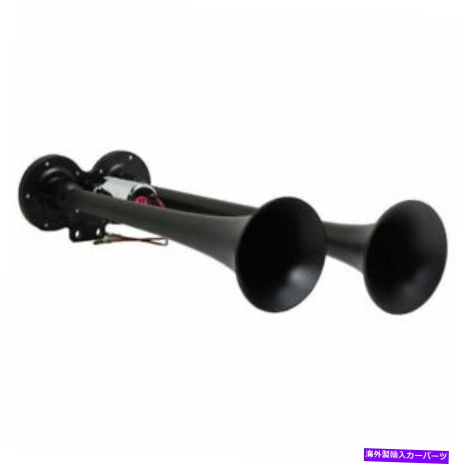 horns Kleinn Air HornsブラックXCR 2.0銅被覆デュアルトラックホーン102-1 Kleinn Air Horns Black XCR 2.0 Copper Coated Dual Truck Horn 102-1【並行輸入品】