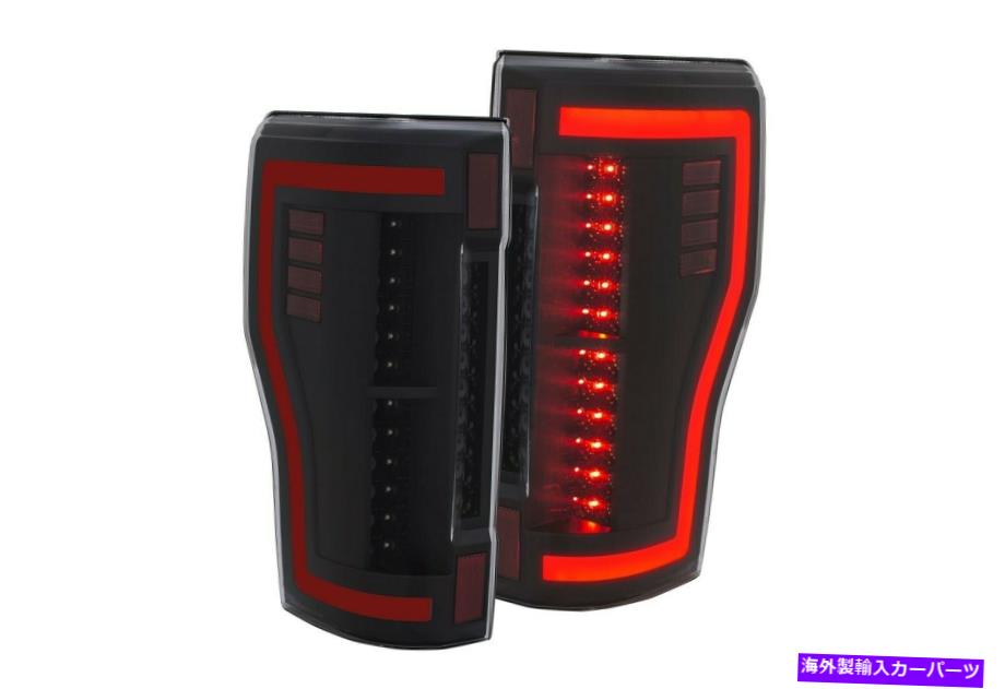 USテールライト 17-18フォードF250 F350 F450 SuperDuty RH + LHのための黒の全LEDテールライト Black Full LED Tail Lights For 17-18 Ford F250 F350 F450 SuperDuty RH + LH【並行輸入品】｜Us Custom Parts Shop USDM