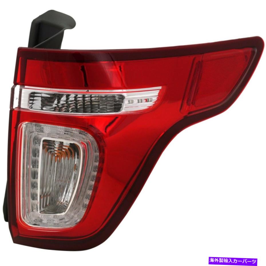 USテールライト 2011-2015フォードエクスプローラ右透明/赤レンズW /電球のためのハロゲンテールライト Halogen Tail Light For 2011-2015 Ford Explorer Right Clear/Red Lens w/ Bulbs【並行輸入品】|Us Custom Parts Shop USDM