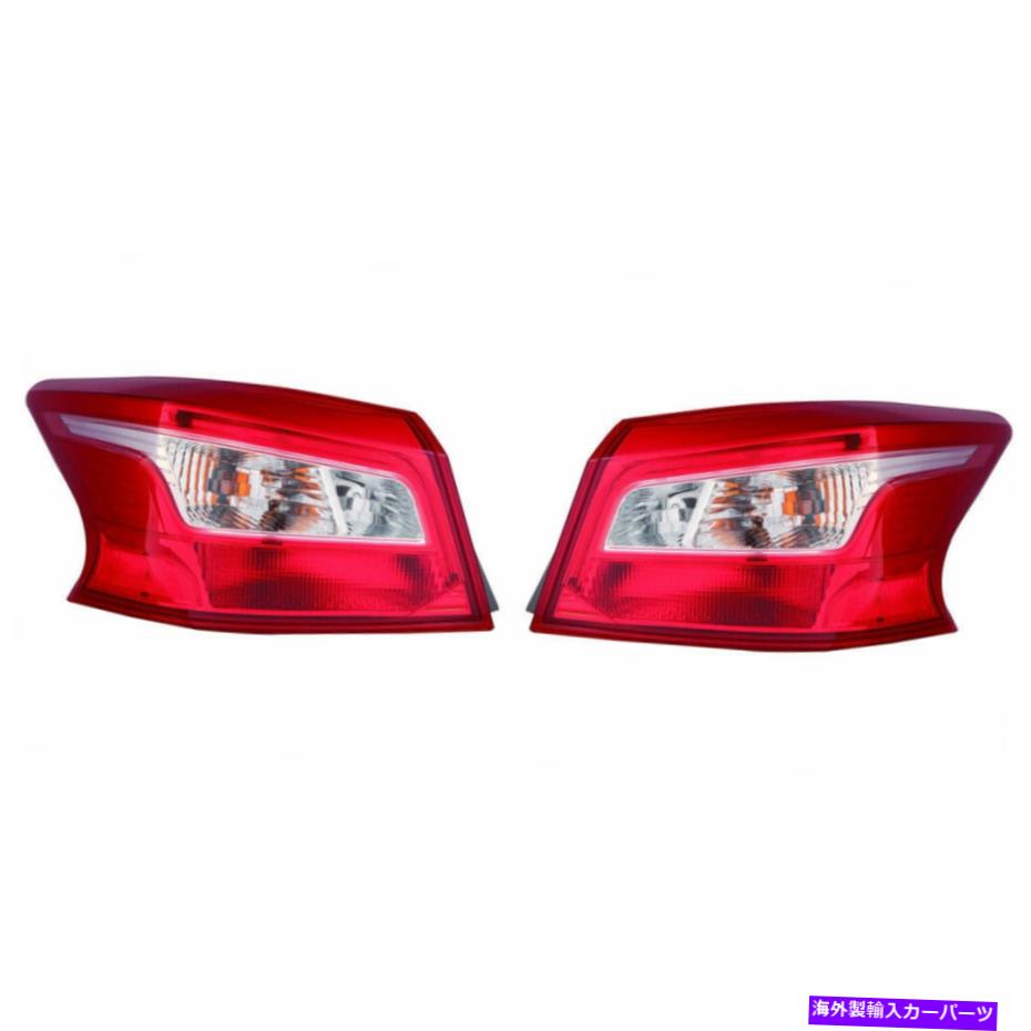 USテールライト Nissan Sentra Taill Light 2016 2017 2018 Pair Payer LHとRH側w /球根Capa For Nissan Sentra Tail Light 2016 2017 2018 Pair LH and RH Side w/ Bulbs CAPA【並行輸入品】|Us Custom Parts Shop USDM