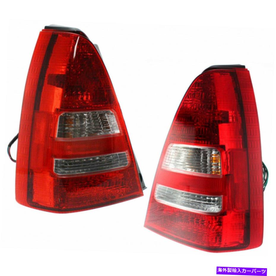 USテールライト Subaru Forester Tail Lightアセンブリ2003 2004 2005 LHおよびRH側ペア/セット用 For Subaru Forester Tail Light Assembly 2003 2004 2005 LH and RH Side Pair/Set【並行輸入品】