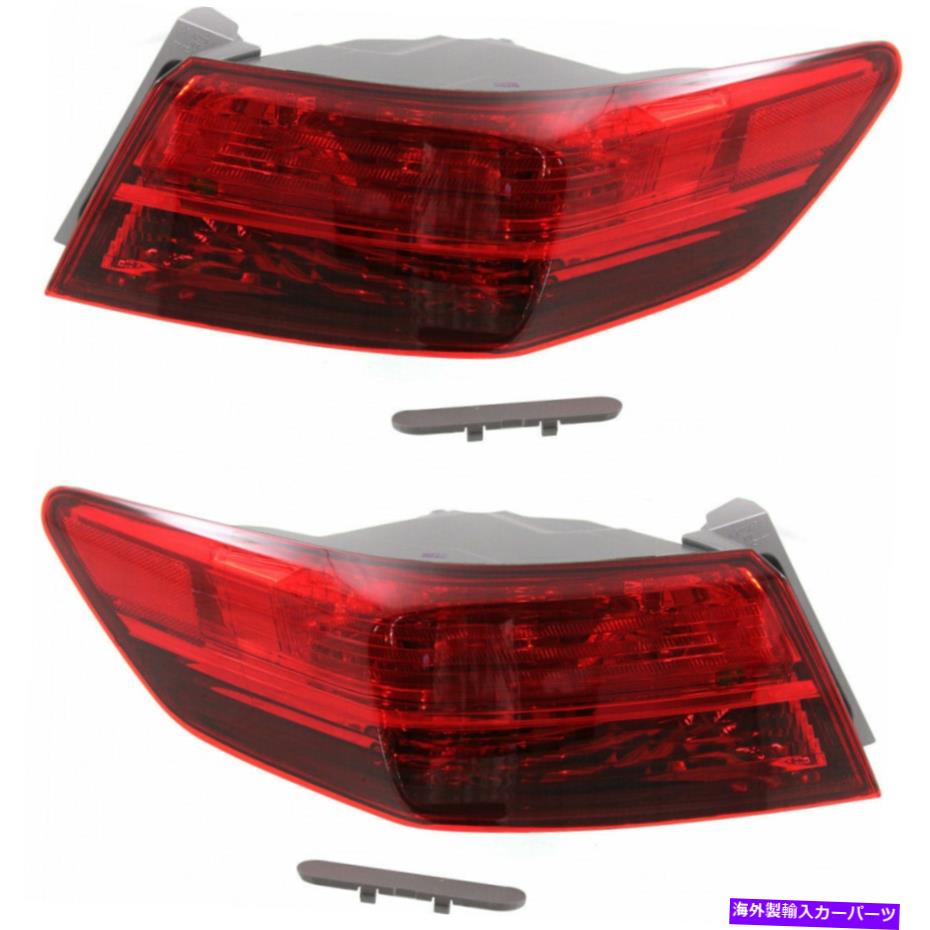 USテールライト フィット2013-2015 Acura Ilxテールライトドライバー旅客対ドットw /球根 Fits 2013-2015 Acura ILX Tail Light Driver Passenger Pair DOT w/Bulbs【並行輸入品】｜Us Custom Parts Shop USDM