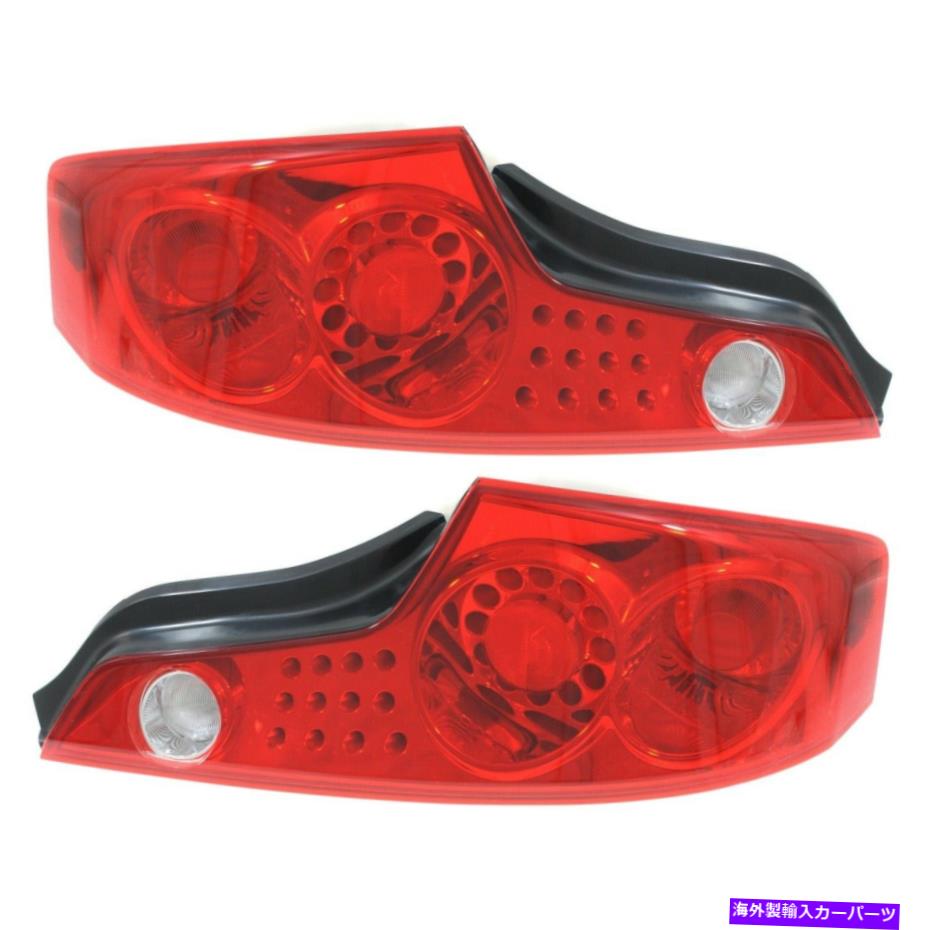 USテールライト 2003-2005 Infiniti G35のテールライト2ドライバーと助手席側のセット Tail Light For 2003-2005 Infiniti G35 Set of 2 Driver and Passenger Side【並行輸入品】|Us Custom Parts Shop USDM