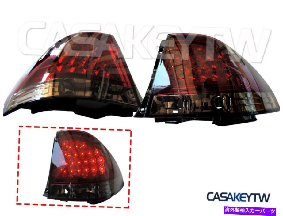 USテールライト Lexus IS200のための新しいLED赤/煙テールライトリアは20098-05 Altezza Lis3 NEW LED RED/SMOKE Tail Lights Rear For LEXUS IS200 IS300 1998-05 ALTEZZA LIS3【並行輸入品】｜Us Custom Parts Shop USDM