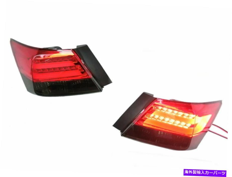 USテールライト ホンダアコード2008-2012 CP2 / CP3 4DR LEDレッドテールライトリアブレーキランプ新品 For Honda Accord 2008-2012 CP2/CP3 4DR LED Red Tail Light Rear Brake Lamp New【並行輸入品】