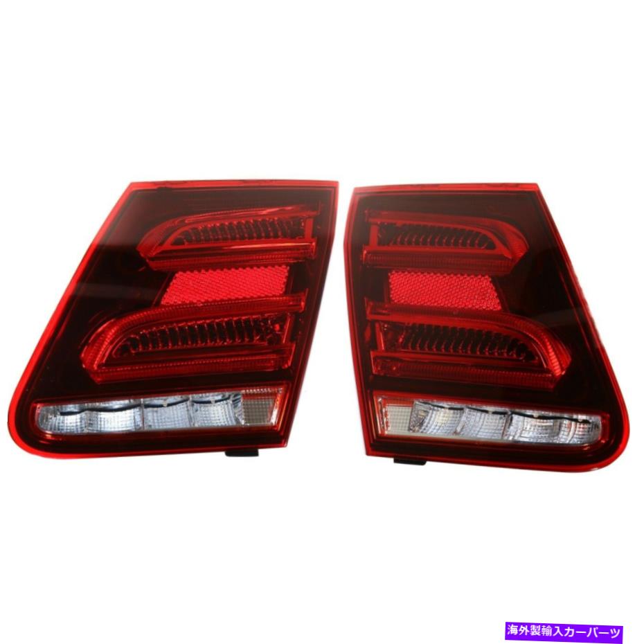USテールライト 2015年のメルセデスベンツE63 AMGのテールライト2左右のインナー Tail Light For 2015 Mercedes-Benz E63 AMG Set of 2 Left and Right Inner【並行輸入品】