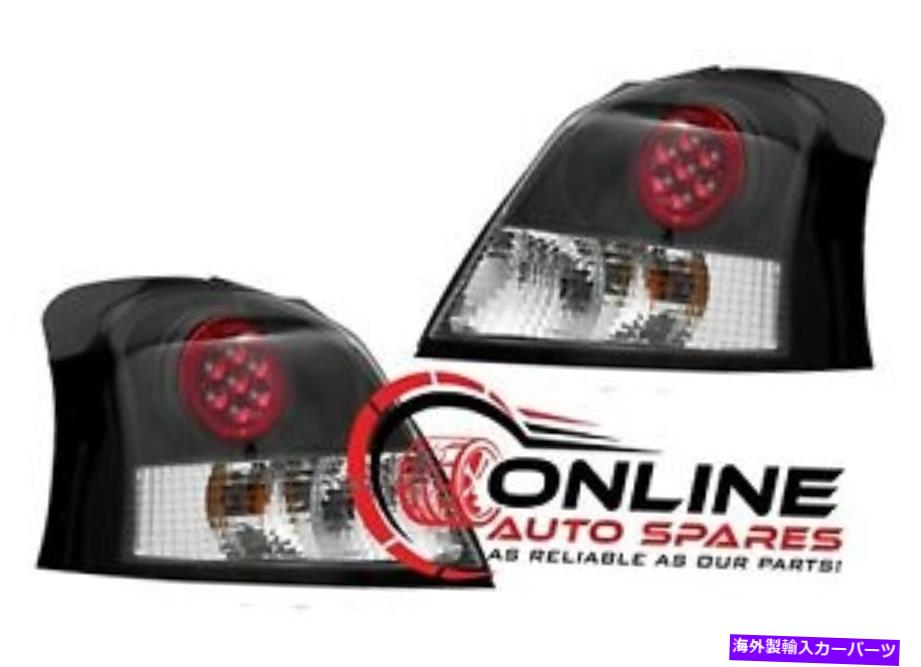 USテールライト Altezza LED TaillightペアブラックフィットトヨタヤリスNCP90ハッチ05-08ニューテール Altezza LED Taillight PAIR Black fit Toyota Yaris NCP90 Hatch 05-08 NEW tail【並行輸入品】