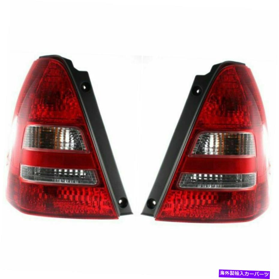 USテールライト 2LH＆RH側の新しいテールライトアセンブリセット2003-2005 Subaru Forester New Tail Light Assembly Set Of 2 LH & RH Side Fits 2003-2005 Subaru Forester【並行輸入品】