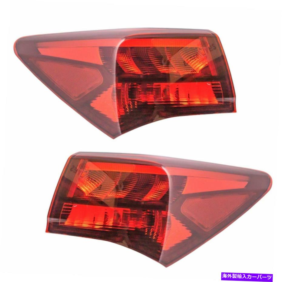 USテールライト テールライトランプは15~17の右側のペアの右側のペア Tail Light Lamp Left Right Side Pair for 15-17 Acura TLX New【並行輸入品】｜Us Custom Parts Shop USDM