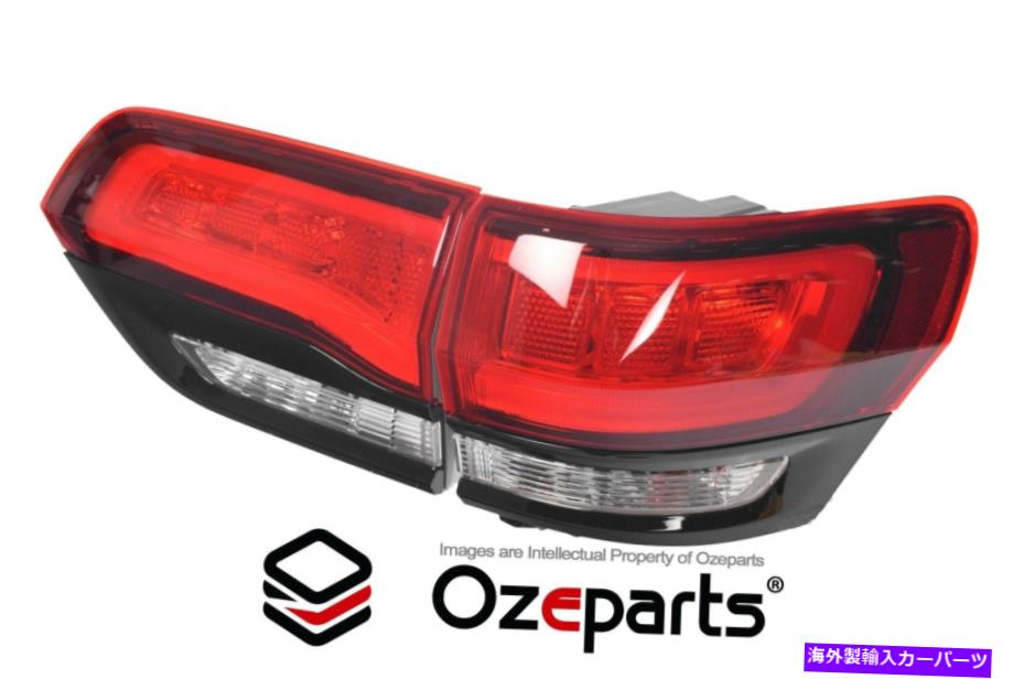 USテールライト Jeep Grand Cherokee 12~21のためのRh右テールライト+インナーテールゲートランプBLK Set RH Right Tail Light + Inner Tailgate Lamp BLK For Jeep Grand Cherokee 12~21【並行輸入品】｜Us Custom Parts Shop USDM