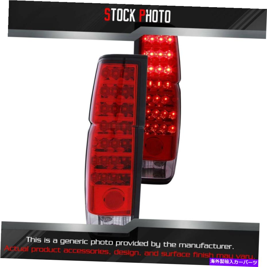 USテールライト 1986年日産D21 311034のためのAnzo Chrome / Red LEDテールライト Anzo Chrome/Red LED Tail Lights for 1986 Nissan D21 311034【並行輸入品】
